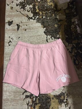 lululemon athletica Women's Pink Athletic Lounge Shorts
